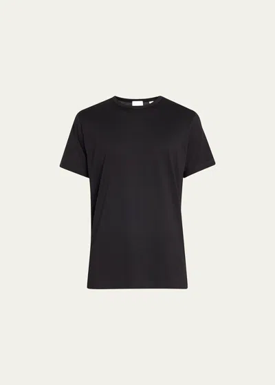 Handvaerk Pima Cotton-jersey T-shirt In Black