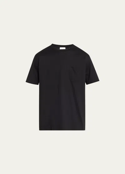 Handvaerk Men's Pima Cotton Pocket T-shirt In Black