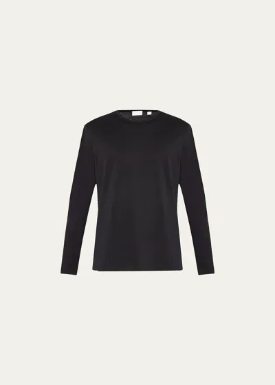 Handvaerk Men's Pima Cotton T-shirt In Black