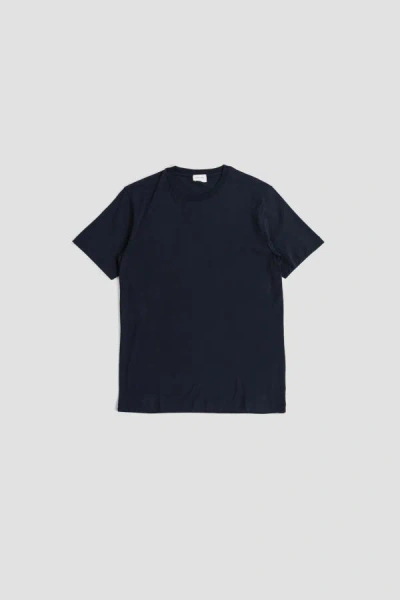 Handvaerk Peruvian Pima Cotton Crew Neck T-shirt In Black