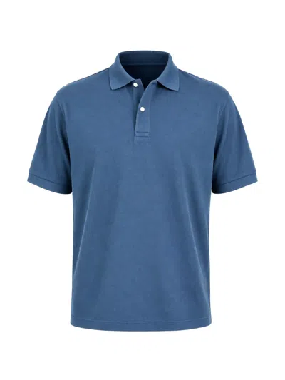 Handvaerk Relaxed Polo Shirt In Blue