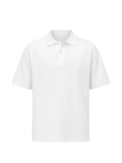 Handvaerk Short-sleeve Polo Shirt In White