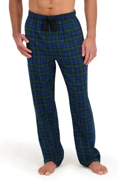 Hanes 2-pack Flannel Sleep Pants In Blackwatch