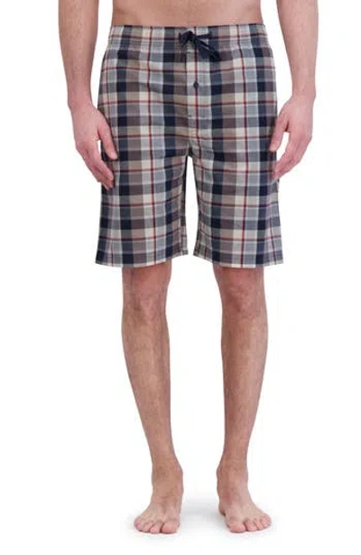 Hanes 2-pack Woven Sleep Shorts In Brown/black