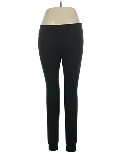 Pre-owned Hanes Active Pants In Black