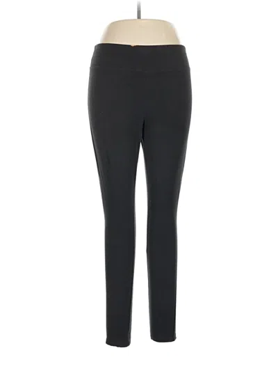 Pre-owned Hanes Active Pants In Black