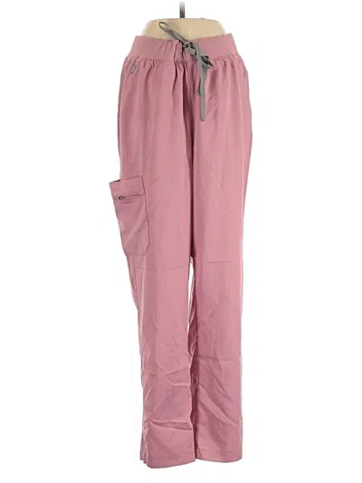 Pre-owned Hanes Active Pants In Pink