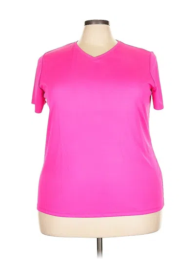 Pre-owned Hanes Active T-shirt In Pink