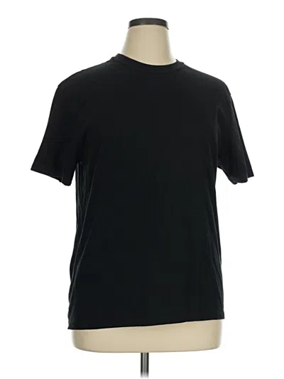 Pre-owned Hanes Active T-shirt In Black