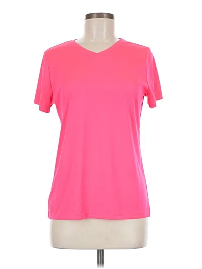 Pre-owned Hanes Active T-shirt In Pink