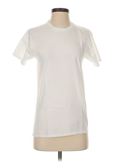 Pre-owned Hanes Active T-shirt In White