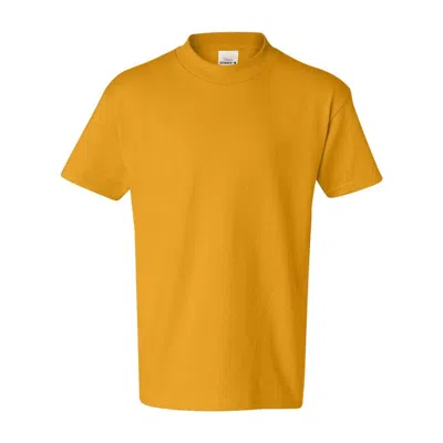 Hanes Kids'  Authentic Youth T-shirt In Gold