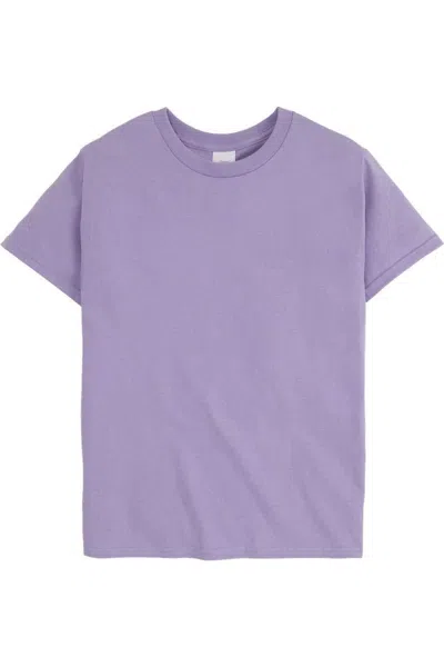 Hanes Kids'  Authentic Youth T-shirt In Purple