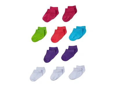 Hanes Kids' Baby-girls Low Cut Socks 10-pack Hose Assorted: 6-12 Months One Size In Multi
