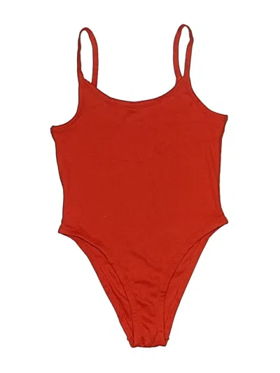 Pre-owned Hanes Bodysuit In Orange