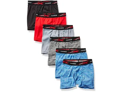 Hanes Boys' Boxer Brief Men's Underwear Assorted Space Dyes & Solids: Large In Multi