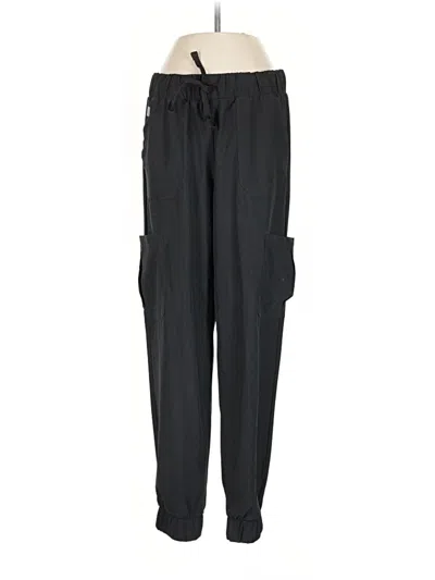 Pre-owned Hanes Cargo Pants In Black