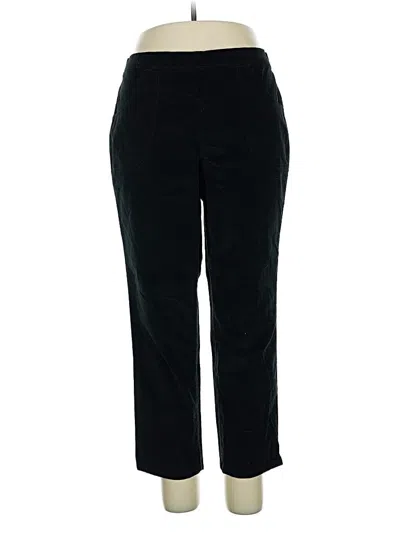 Pre-owned Hanes Casual Pants In Black