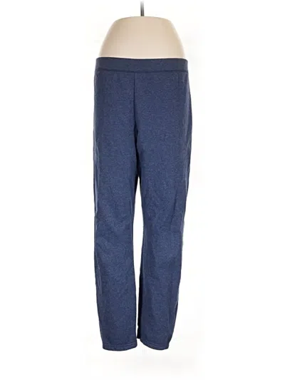 Pre-owned Hanes Casual Pants In Blue