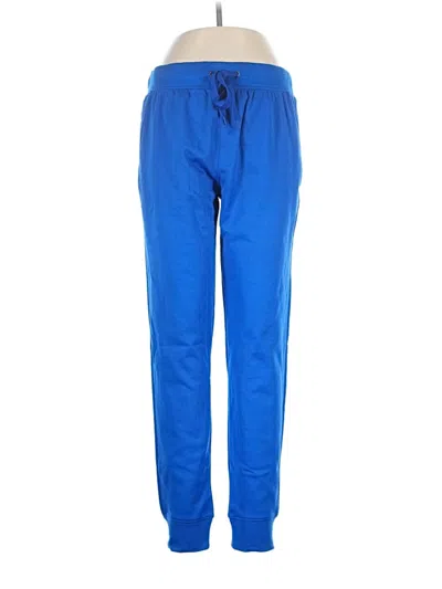 Pre-owned Hanes Casual Pants In Blue