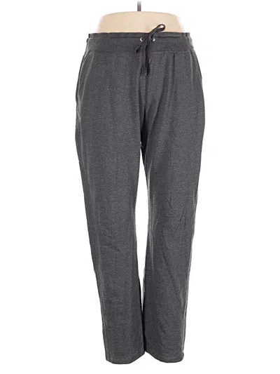 Pre-owned Hanes Casual Pants In Gray