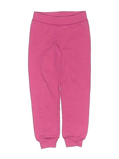 Pre-owned Hanes Kids' Casual Pants In Pink