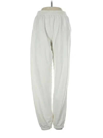 Pre-owned Hanes Casual Pants In White