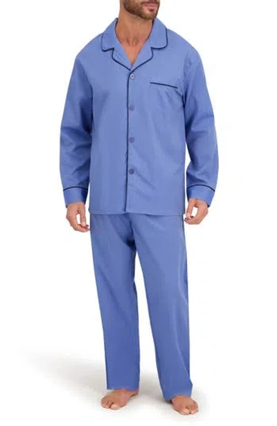 Hanes Classic Woven Pajamas In Blue