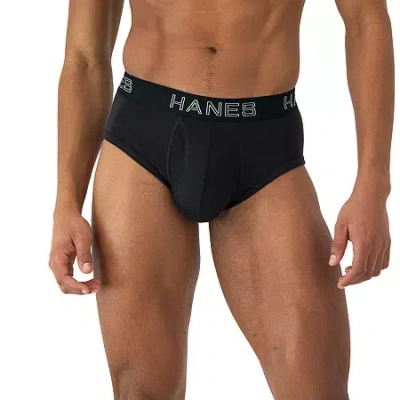 Hanes Comfort Flex Fit Total Support Pouch Mens 5 Pack Support Pouch Briefs Ufsbe5 In Black
