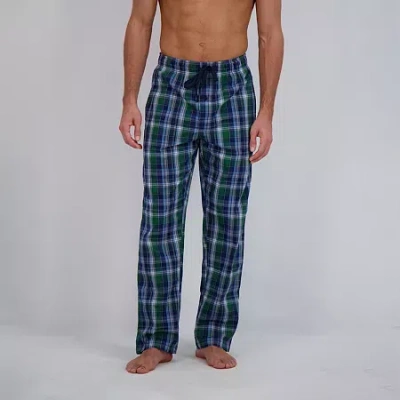 Hanes Comfort Stretch Mens Pajama Pants In Blue