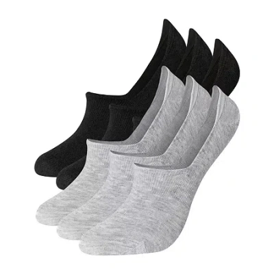 Hanes Cool Comfort Lightweight Womens Multi-pack 6 Pair Liner Socks