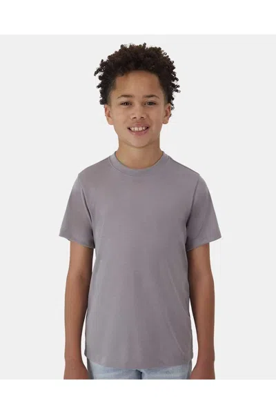 Hanes Kids' Cool Dri Youth Cotton Touch T-shirt In Gray