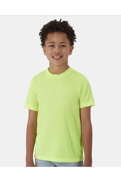Hanes Kids' Cool Dri Youth Cotton Touch T-shirt In Green