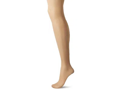 Hanes Curves Silky Sheer Pantyhose Hsp002 Hose Nude: 3x 4x One Size In Brown