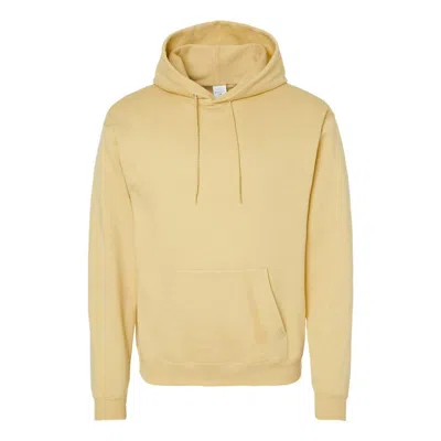Hanes Ecosmart Hooded Sweatshirt In Yellow