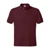 Hanes Ecosmart Jersey Polo In Red