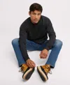 Hanes Ultimate Cotton Crewneck Sweatshirt In Black