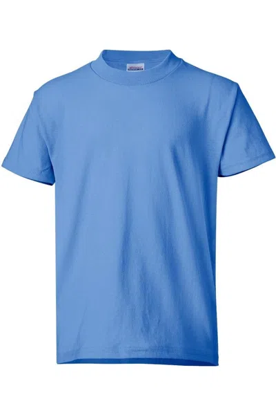 Hanes Kids' Ecosmart Youth T-shirt In Blue