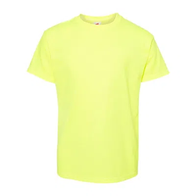 Hanes Kids' Ecosmart Youth T-shirt In Yellow