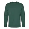 Hanes Essential-t Long Sleeve T-shirt In Green
