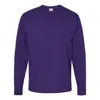 Hanes Essential-t Long Sleeve T-shirt In Purple