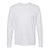 Hanes Cool Dri Long Sleeve Performance T-shirt In White