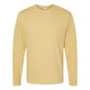 Hanes Essential-t Long Sleeve T-shirt In Yellow