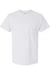 Hanes Essential-t Pocket T-shirt In Gray