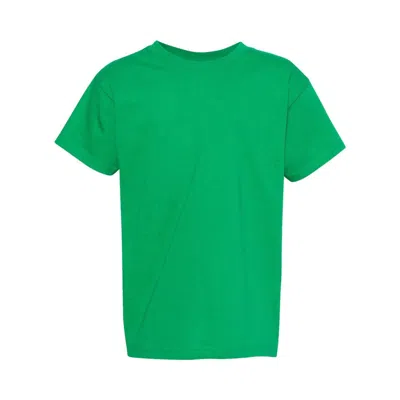 Hanes Kids'  Essential-t Youth T-shirt In Green