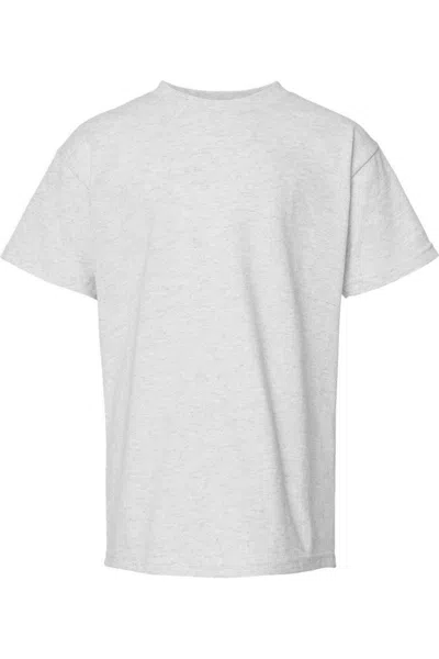Hanes Kids'  Essential-t Youth T-shirt In Grey