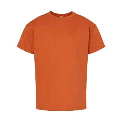 Hanes Kids' Essential-t Youth T-shirt In Orange