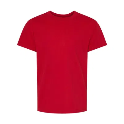 Hanes Kids' Essential-t Youth T-shirt In Red