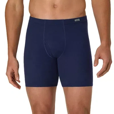 Hanes Fresh I Q Comfortsoft Mens 4 Pack Boxer Briefs J746l4 In Blue
