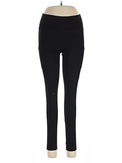 Pre-owned Hanes Leggings In Black